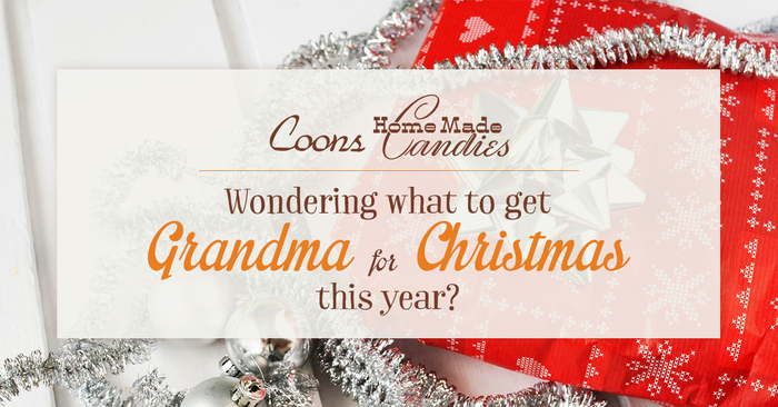 Great Christtmas gift for Grandma is to buy Toffee online from Coons Candy